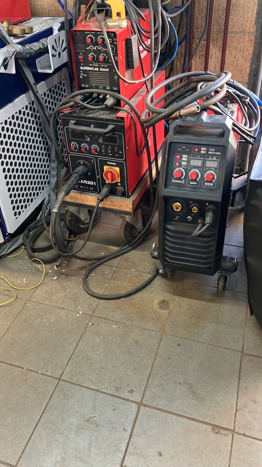 Laspost mig/mag 315 A half automaat  Tig, Ophalen, Zo goed als nieuw