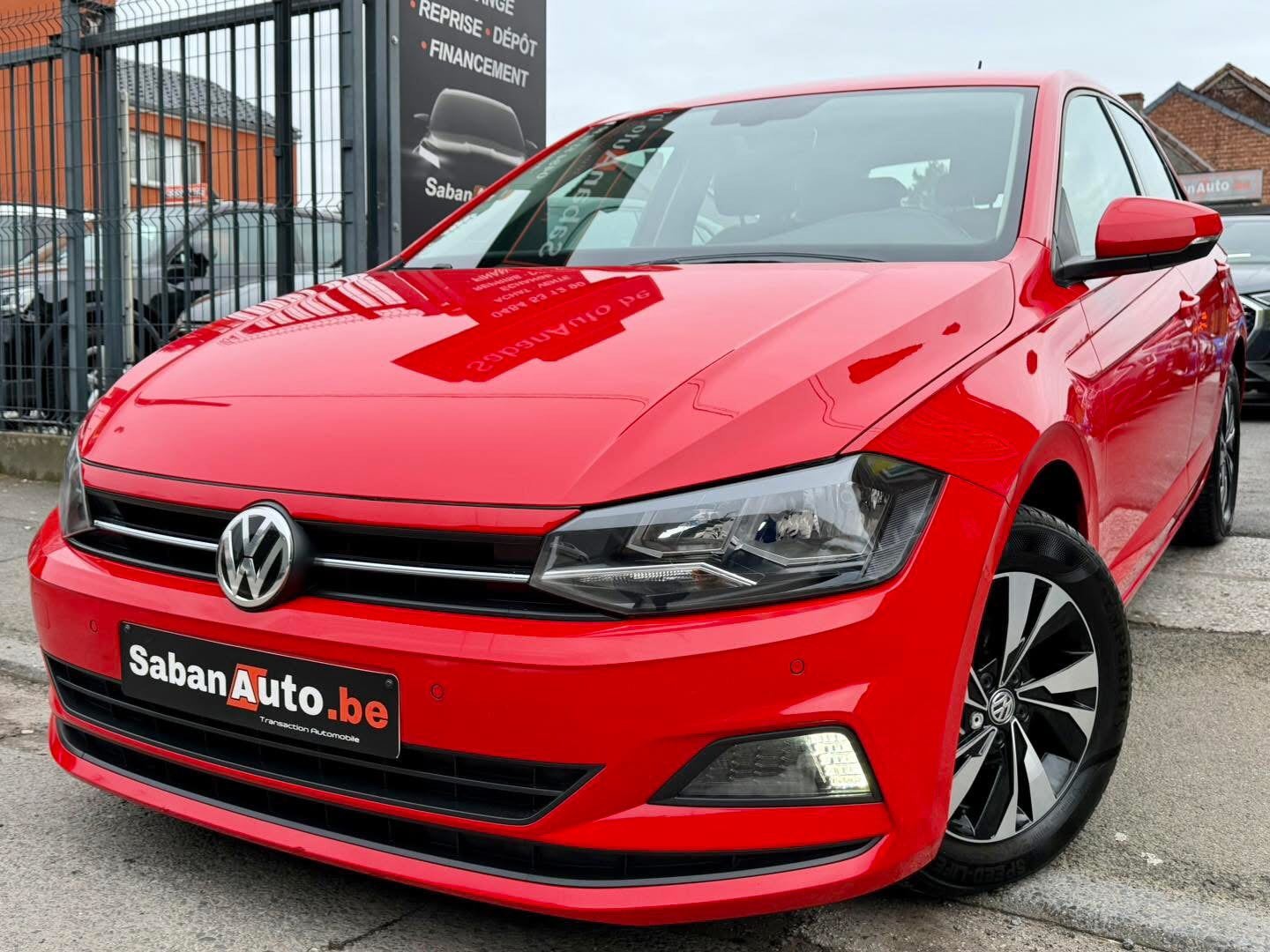 Volkswagen Polo United 1.0 Tsi essence EURO 6 D-temp 2019, Rouge, Achat, Euro 6, Entreprise