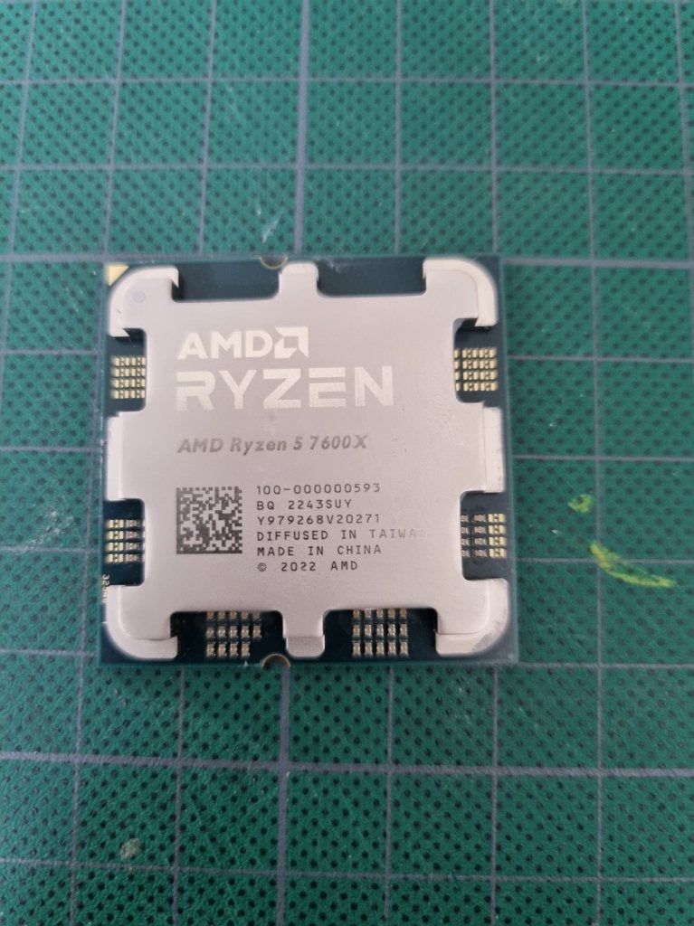 AMD Ryzen 5 7600X (AM5) in perfecte staat, Computers en Software, Processors, 6-core, Gebruikt, 4 Ghz of meer, AMD Ryzen 5