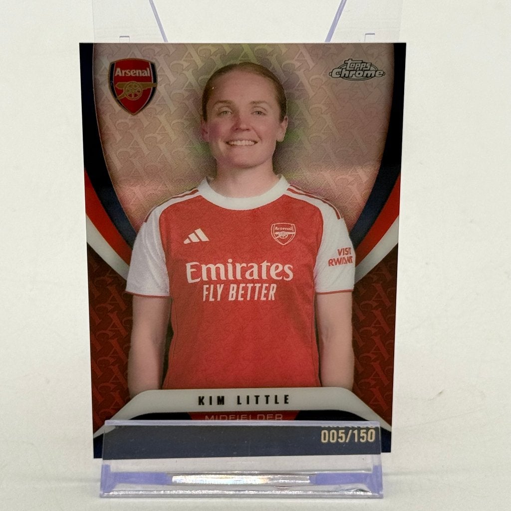 Topps Chrome Arsenal - Kim Little 005/150 Refractor, Ophalen of Verzenden, Zo goed als nieuw, Spelerskaart