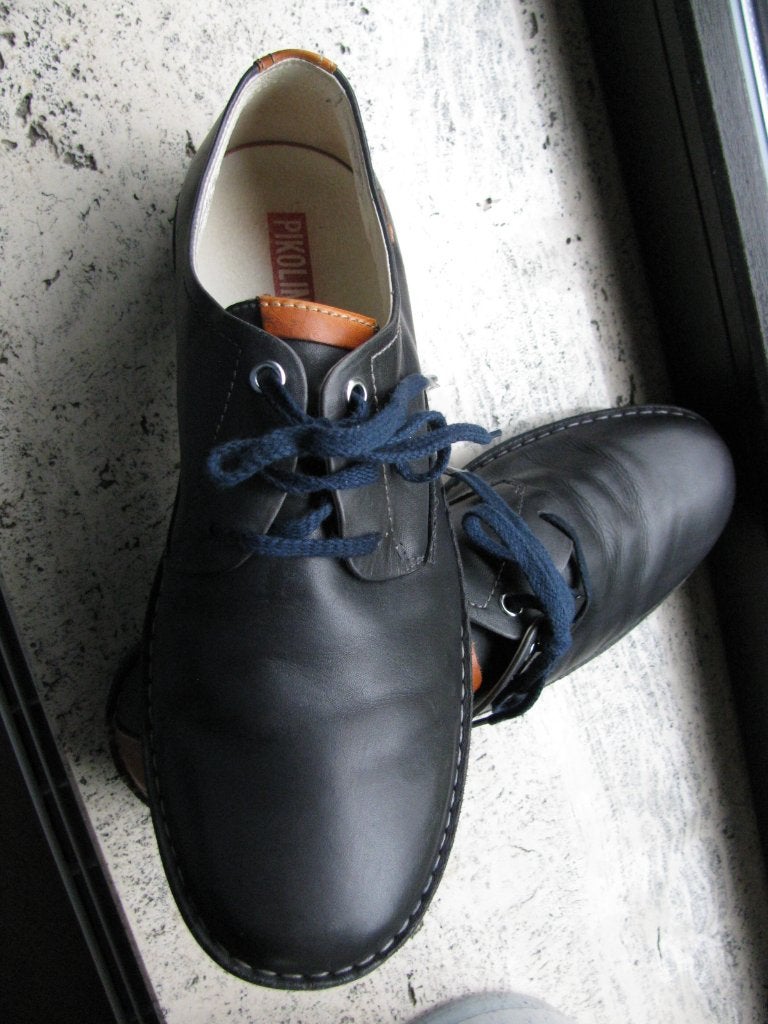 leren mannenschoenen Pikolinos maat 42, Blauw, Ophalen of Verzenden, Zo goed als nieuw, Pikolinos