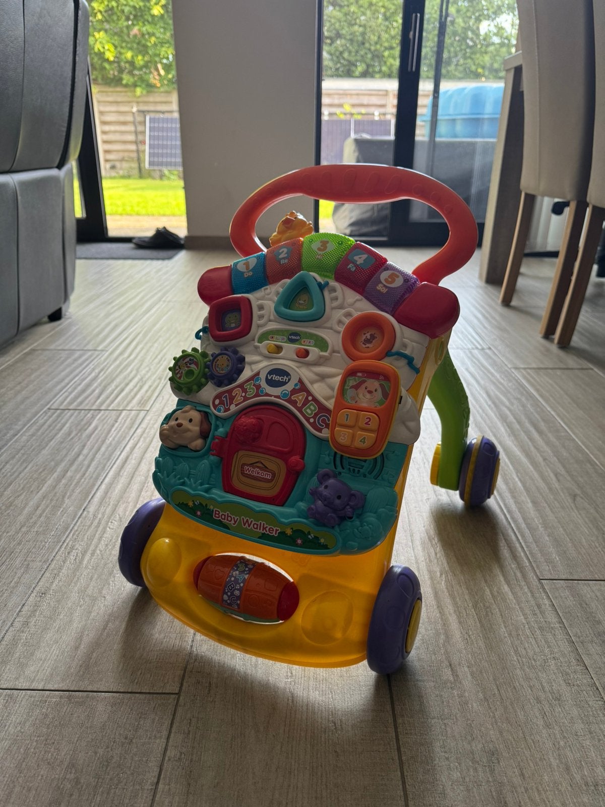 Babywalker VTech, Kinderen en Baby's, Ophalen, Zo goed als nieuw