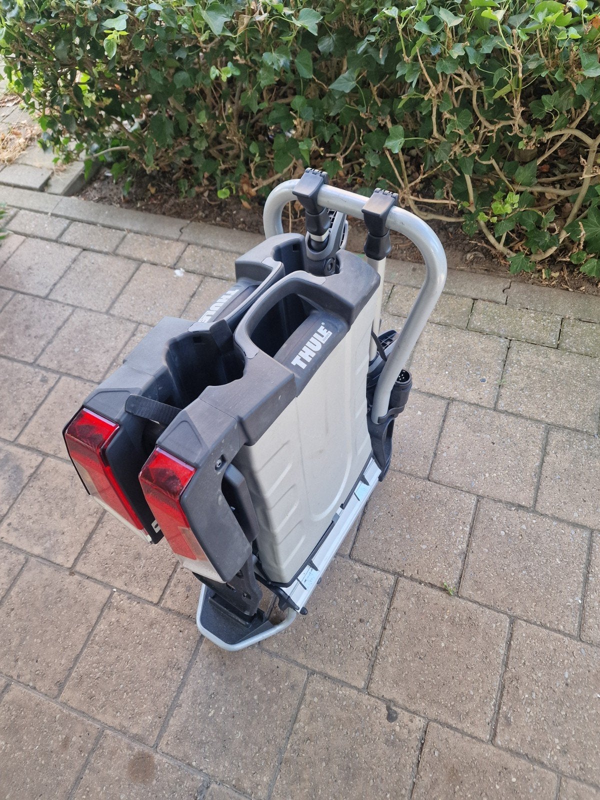 fietsdrager thule elektrische fietsen 60kg, Auto diversen, Fietsendragers, Ophalen, Zo goed als nieuw, 2 fietsen, Trekhaakdrager