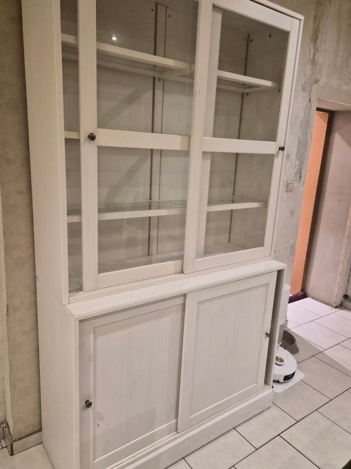 meuble vitrine ikea havsta, Enlèvement