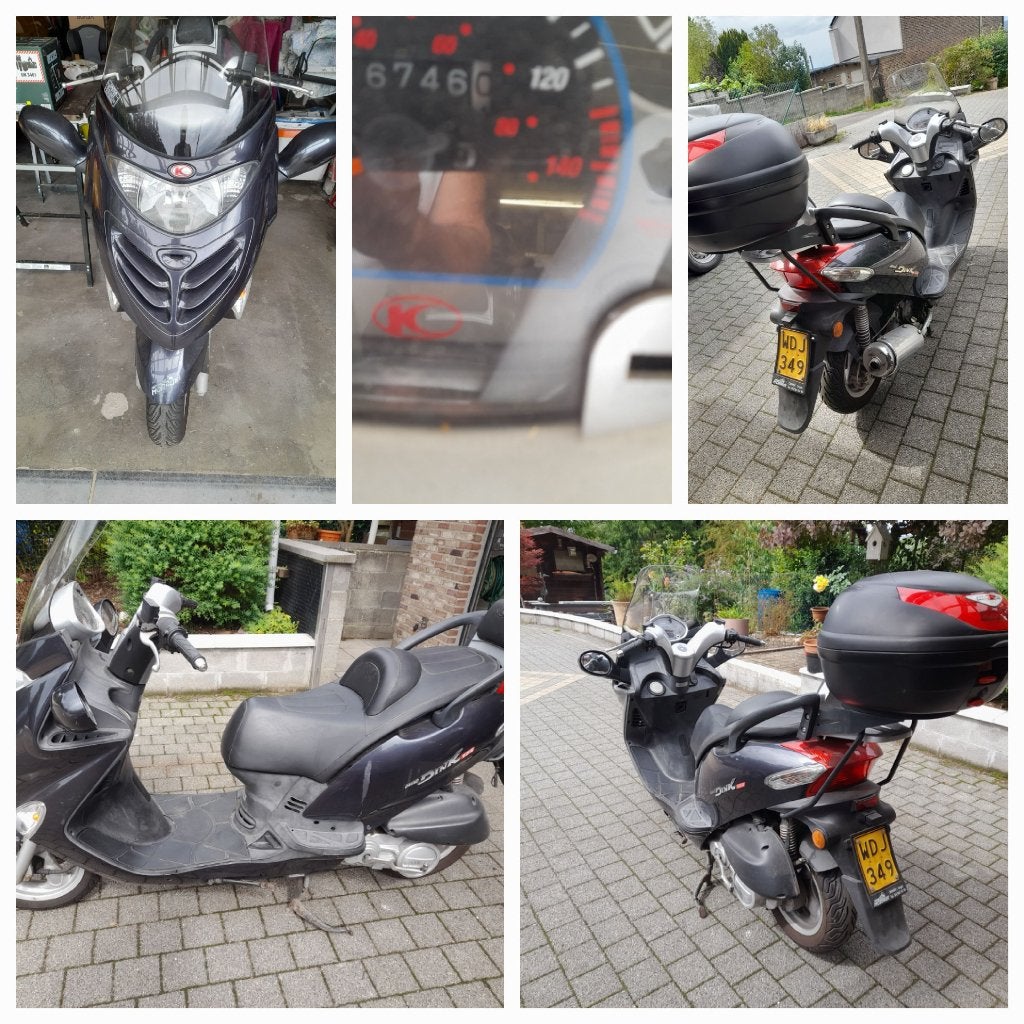 Kymco-bromfiets, Motoren, Ophalen, 1 cilinder, 11 kW of minder