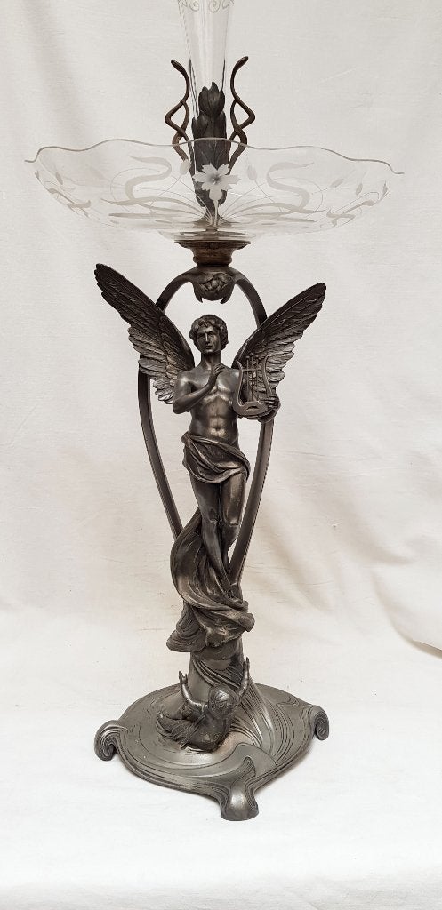 Art Nouveau Tafelmiddenstuk - Orpheus - WMF., Ophalen of Verzenden