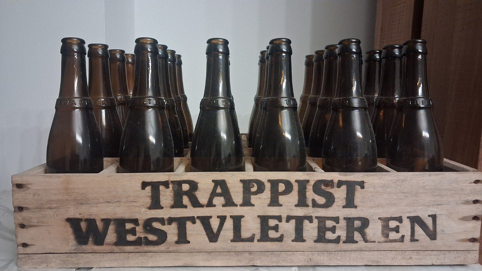 Houten kistje west vleteren, Verzamelen, Merken en Reclamevoorwerpen, Ophalen