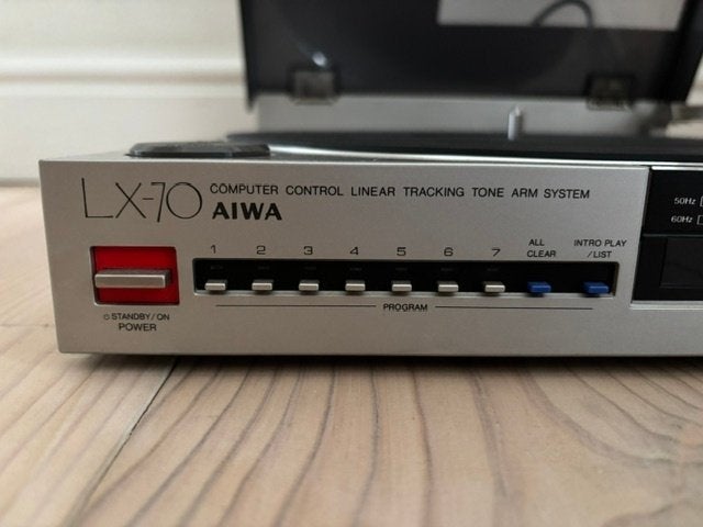 Aiwa LX-70 tangentiële platenspeler / Linear Tracking, Enlèvement, Comme neuf, Tourne-disque