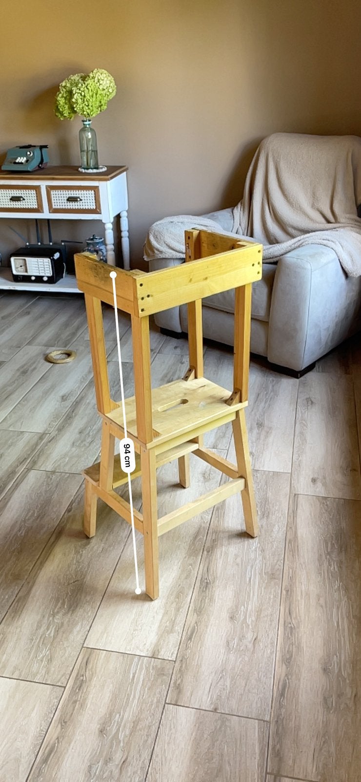 Tour d’observation pour enfant, Enlèvement, Utilisé, Bois