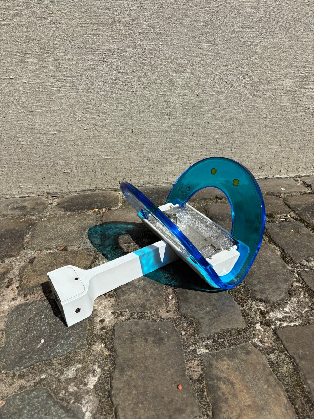 Lampe murale « Alba » de Renato Toso pour Leucos ('80), Maison & Meubles, Lampes | Appliques, Enlèvement ou Envoi, Blanc, Verre