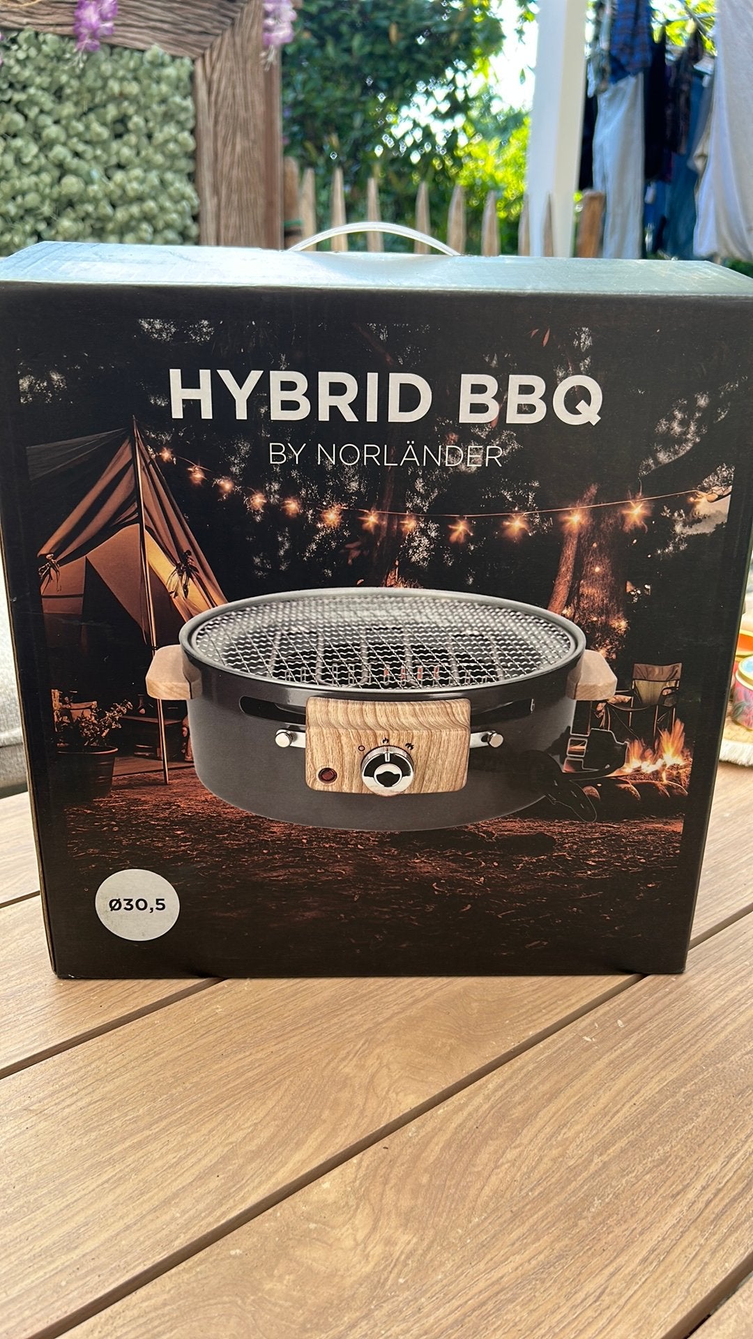 Norlander Hybrid BBQ (kolen of elektrisch), Enlèvement, Neuf