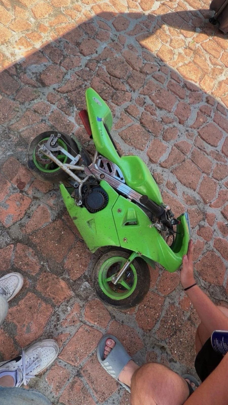 Pocket bike, Fietsen en Brommers, Ophalen, Gebruikt