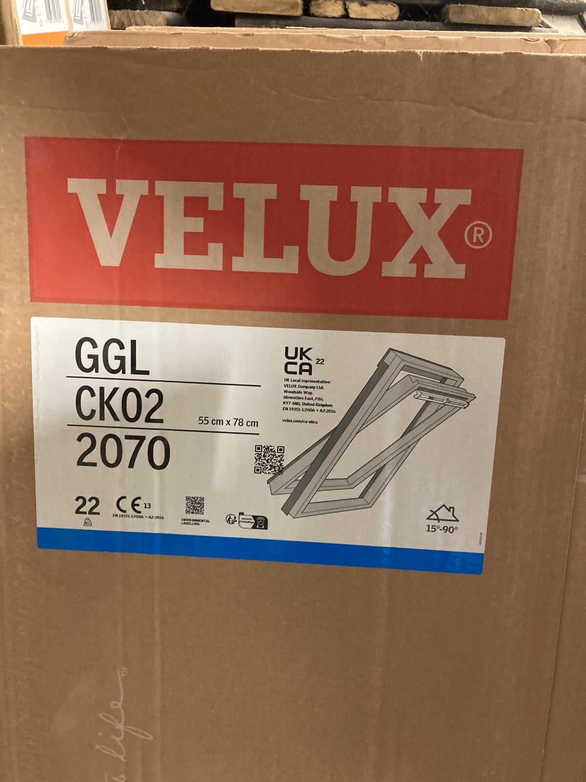 3 velux à vendre, Neuf, Double vitrage, Lucarne, Enlèvement