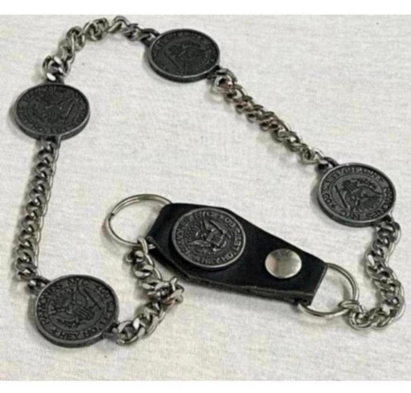 Speciale broek-ketting Band - Ramones hey ho let’s go chain, Ophalen of Verzenden, Zo goed als nieuw