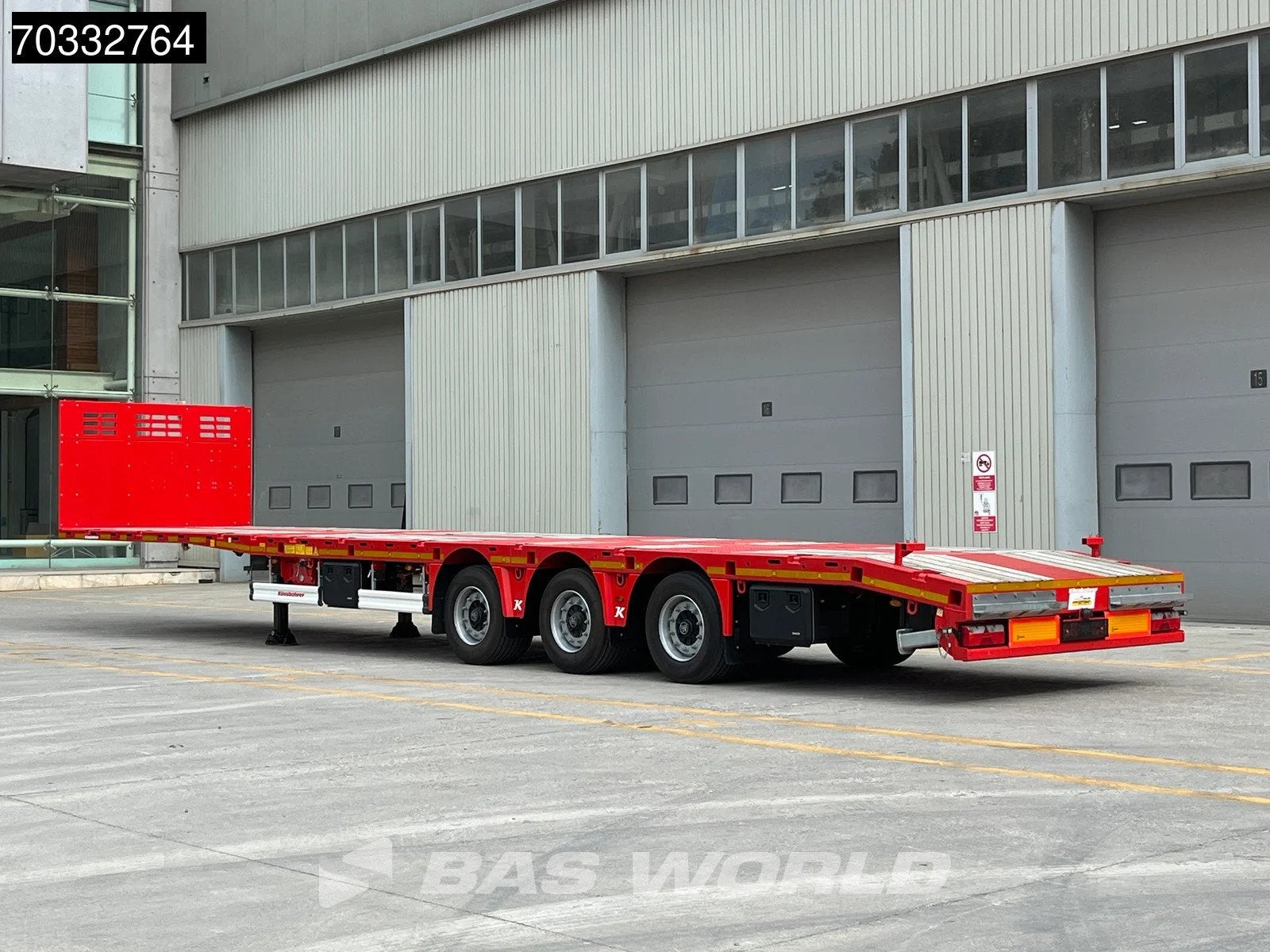 Kässbohrer 3 essieux mega extendable HD platform, Autos, Rouge, Achat, Entreprise, Autres carburants