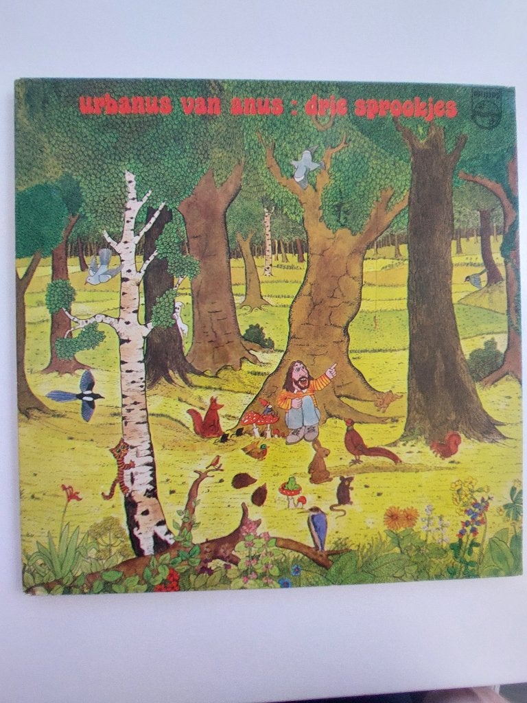 Urbanus Van Anus - Drie Sprookjes (1977-Klaphoes + Boekje), Inclusief boekje, Ophalen of Verzenden
