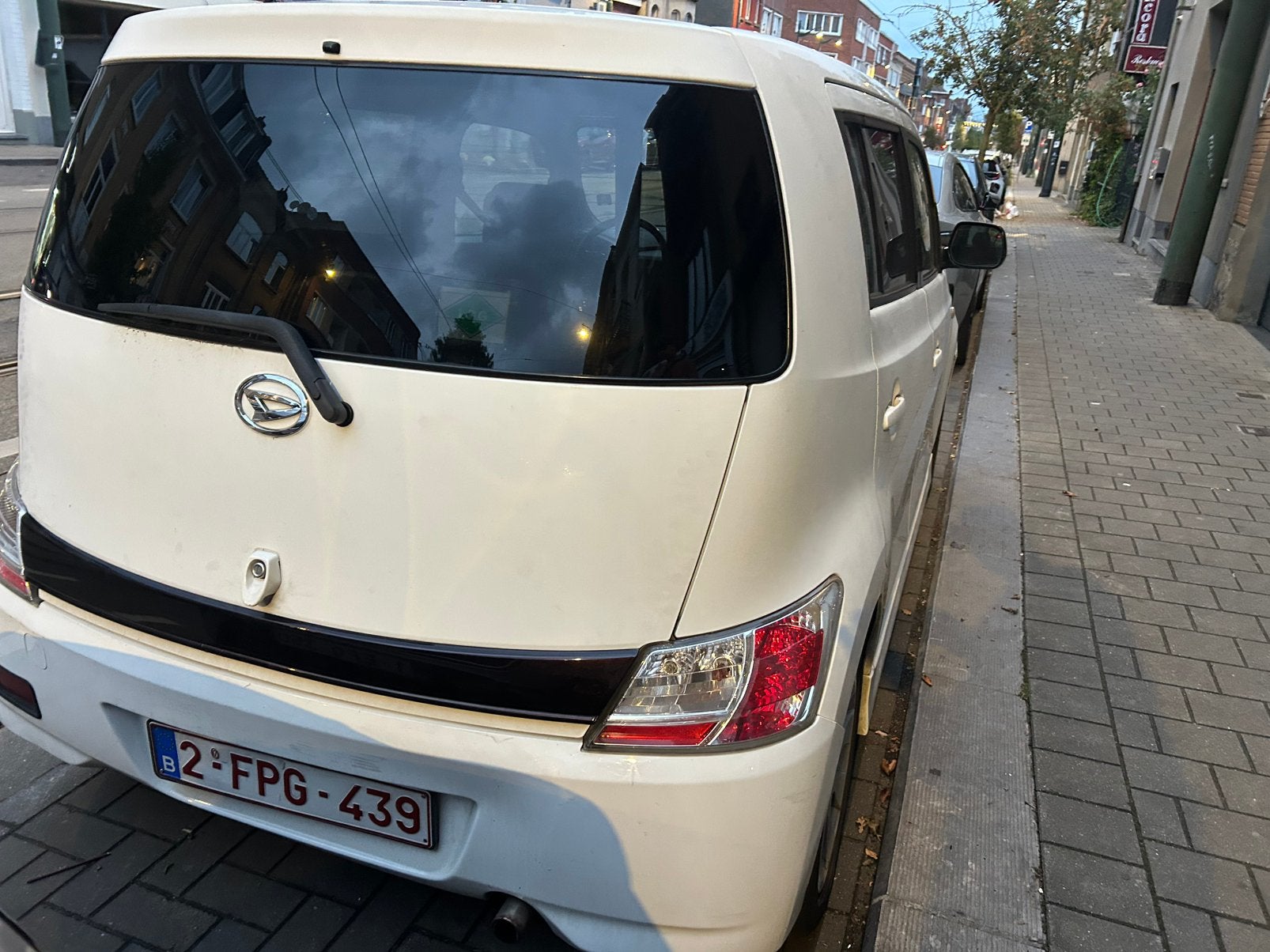 Daihatsu Materia, Auto's, Daihatsu, Voorwielaandrijving, Zwart, Wit, 5 deurs