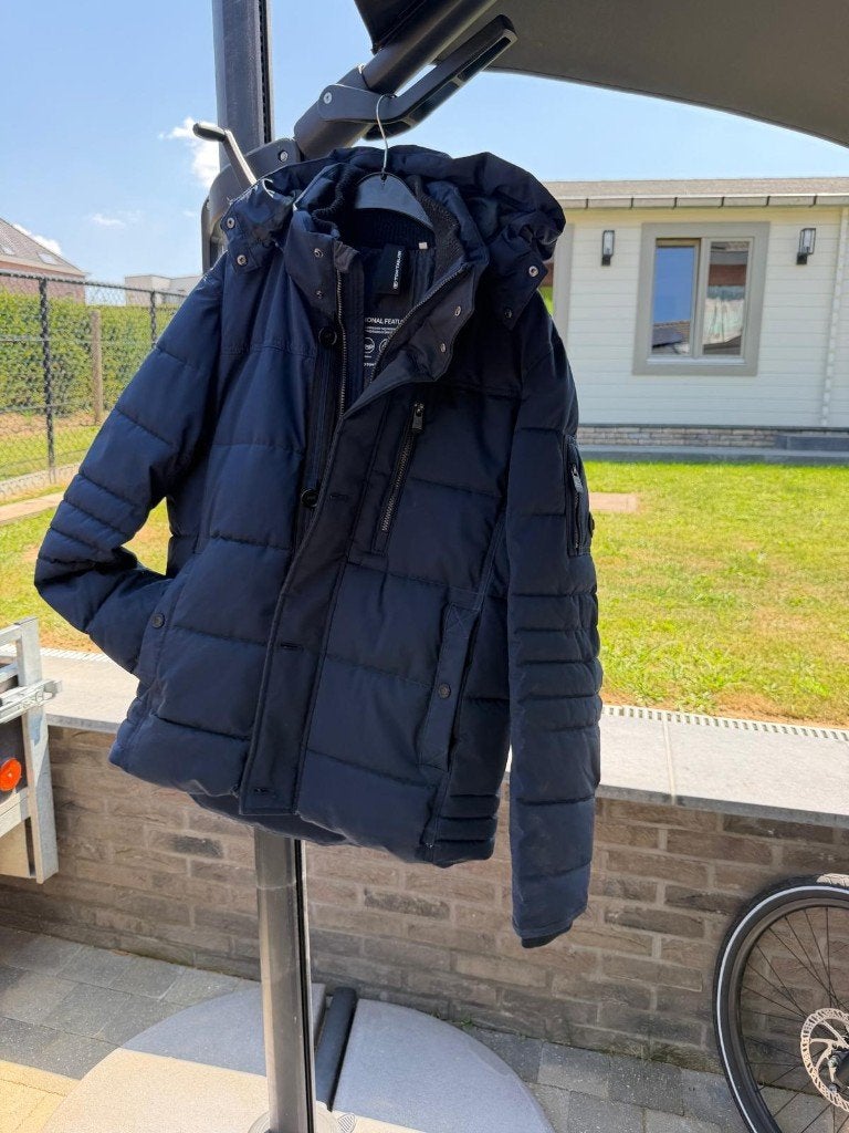 WINTER HEREN VEST, Kleding | Heren, Jassen | Winter, Ophalen, Maat 52/54 (L), Blauw, Tom Tailor