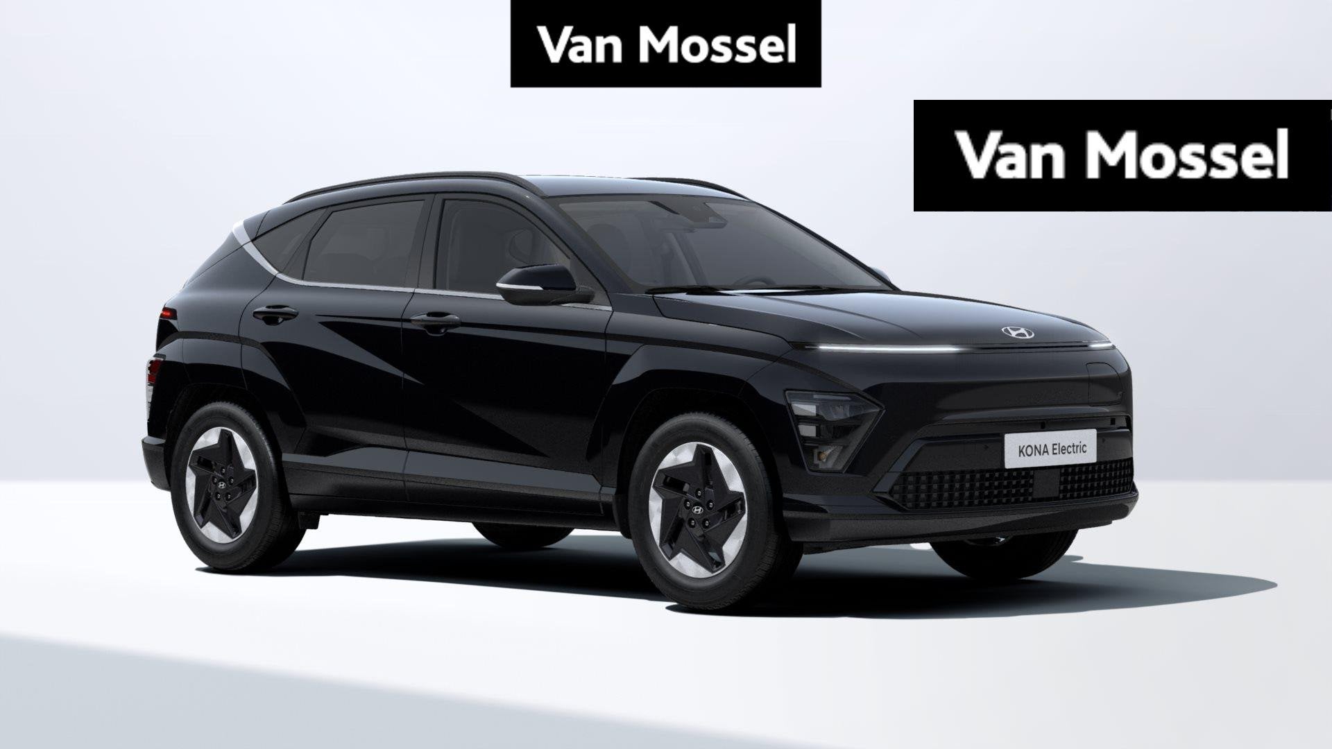 Hyundai Kona Electric Feel Comfort Pack 65kWh | VERWARMDE ZE, Stof, Gebruikt, 1795 kg, Zwart