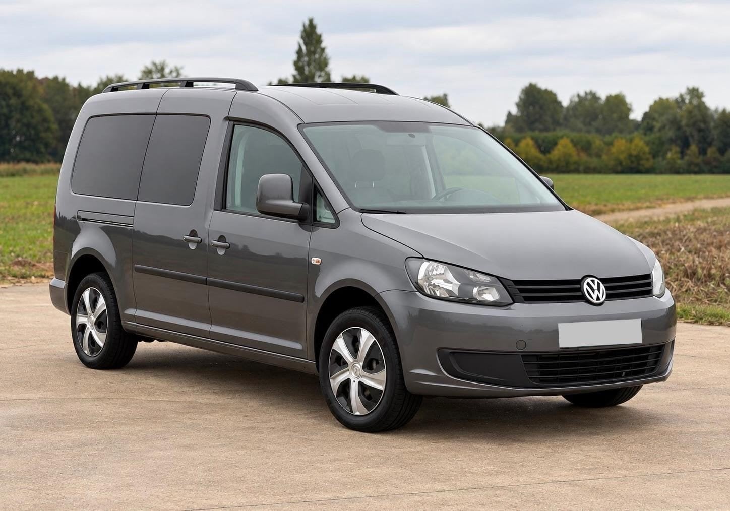 Volkswagen Caddy Maxi 1.6 TDI | 7-Zitter | 2014, Auto's, 1600 cc, 7 zetels, Particulier, Zilver of Grijs