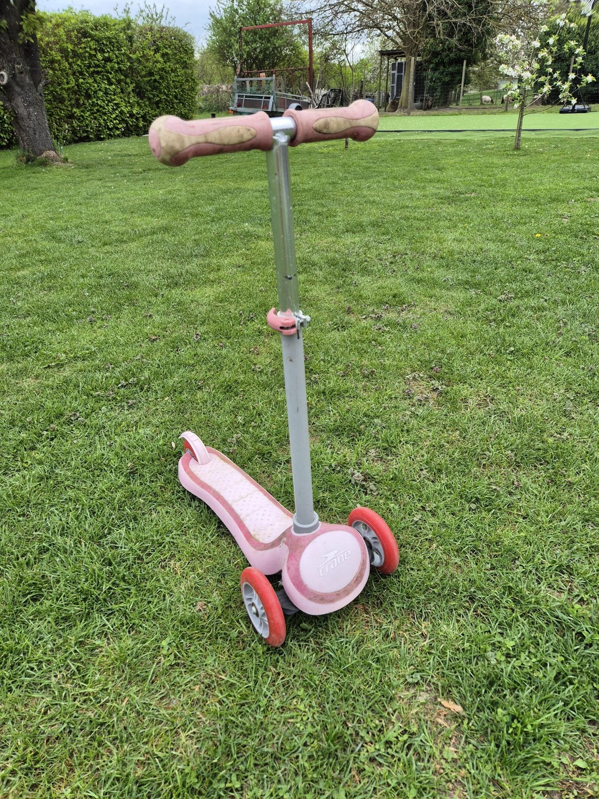 Kinderstepje met 3 wieltjes - Merk CRANE, Fietsen en Brommers, Steps, Ophalen of Verzenden, Gebruikt, Gewone step