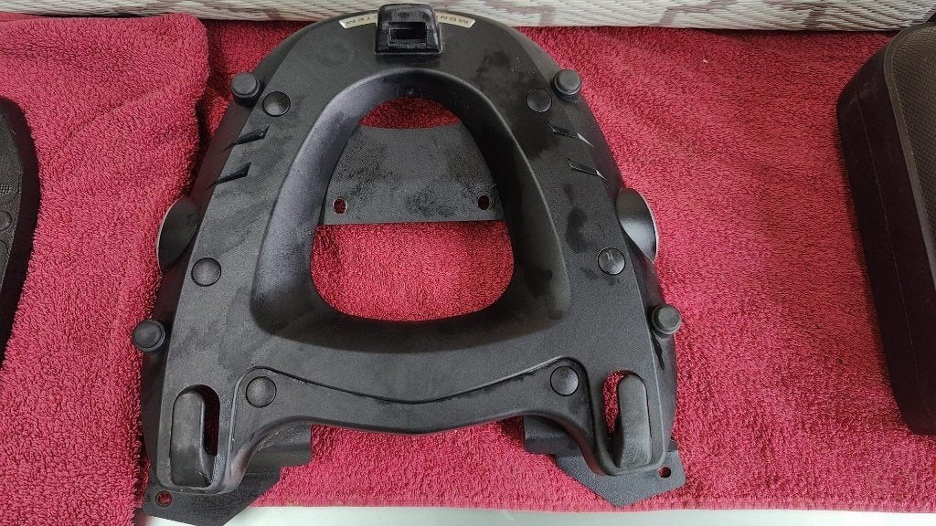 GIVI Trekker TRK46N en TRK33N Topcases met bodemplaat, Motoren, Ophalen, Gebruikt
