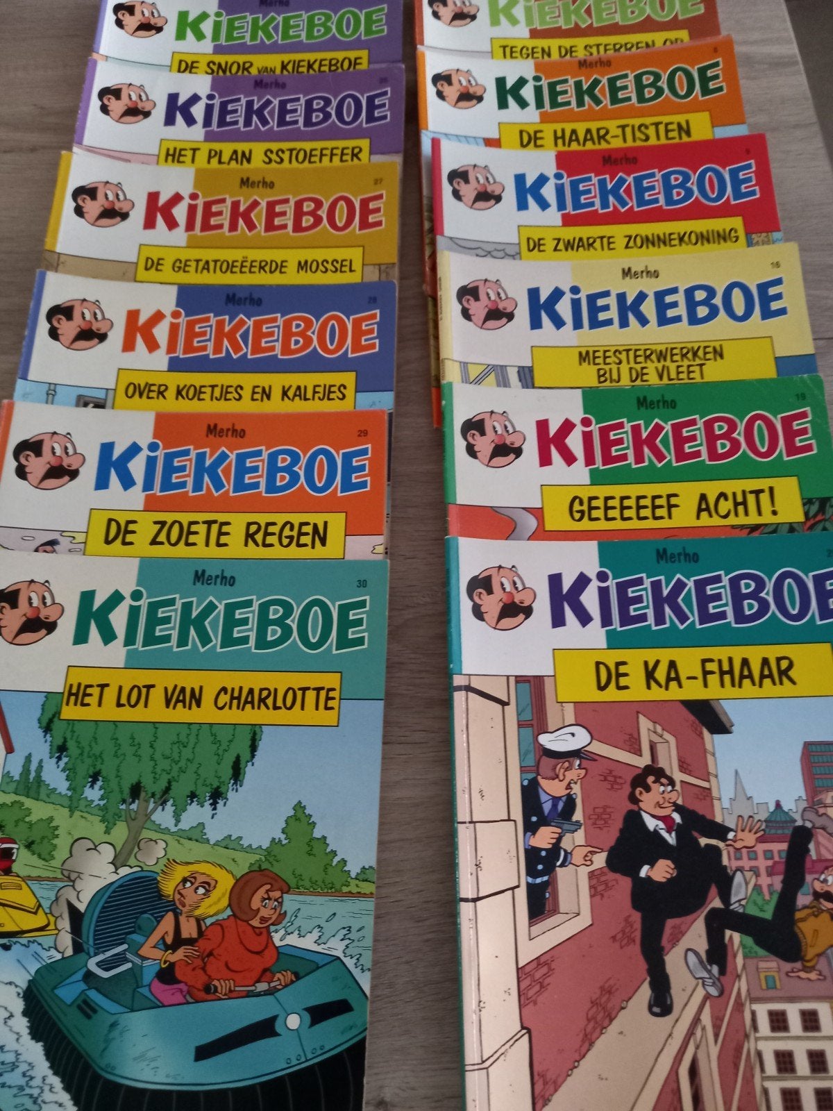 Strip verhalen Kiekeboe 41stuks 1euro stuk of samen 30euro, Boeken, Ophalen