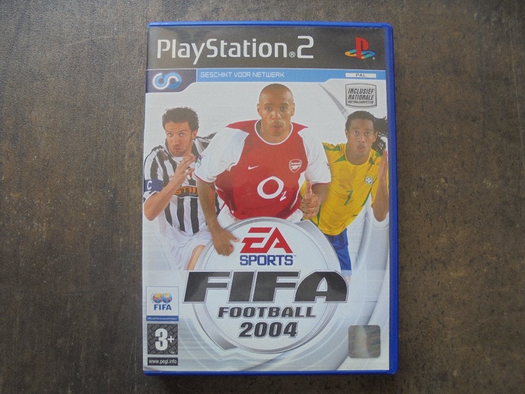 FIFA Football 2004 voor PS2 (zie foto's), Gebruikt, Ophalen of Verzenden, Sport, 3 spelers of meer