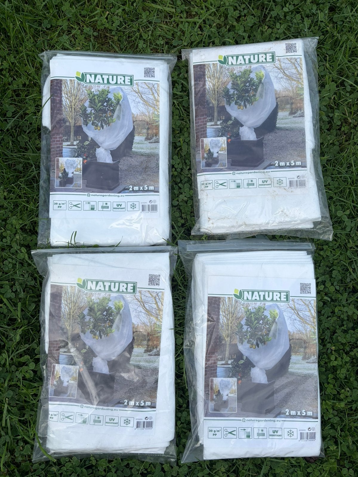 Housse de protection hivernale Nature PP blanc 30g/m² 2x5m, Enlèvement, Neuf
