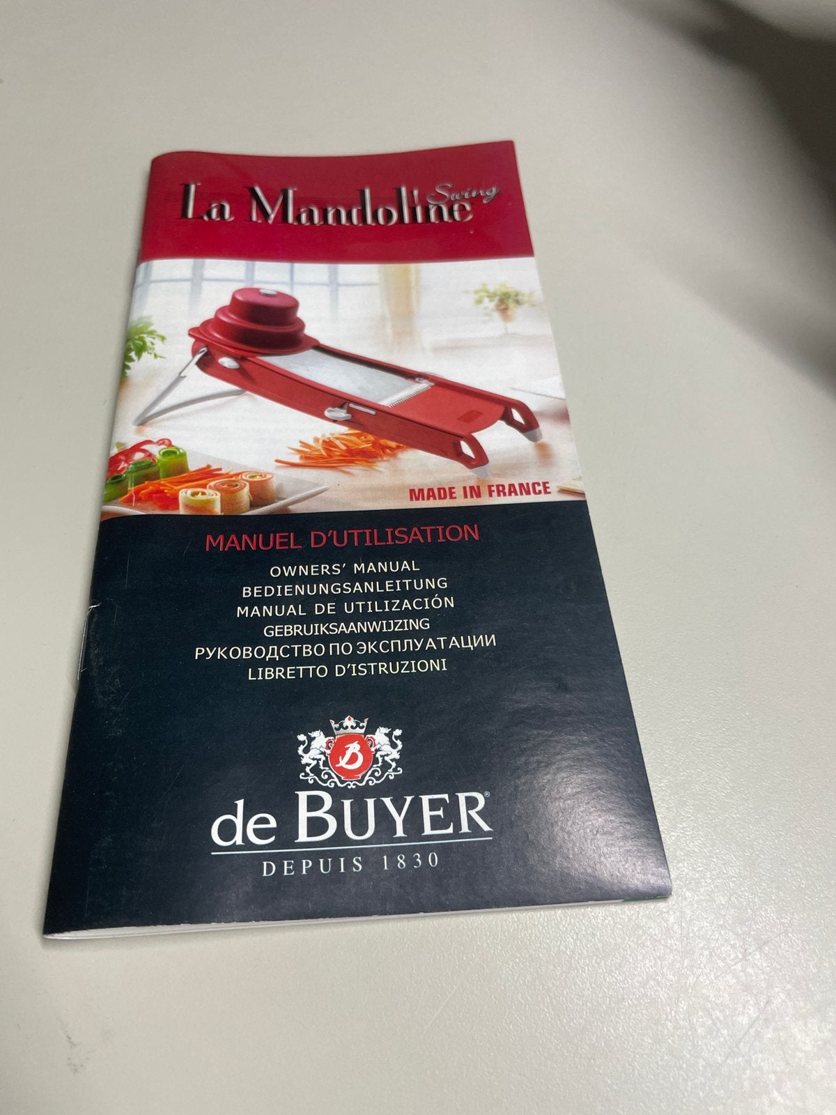 La mandoline De Buyer., Boeken, Kookboeken, Ophalen of Verzenden, Nieuw