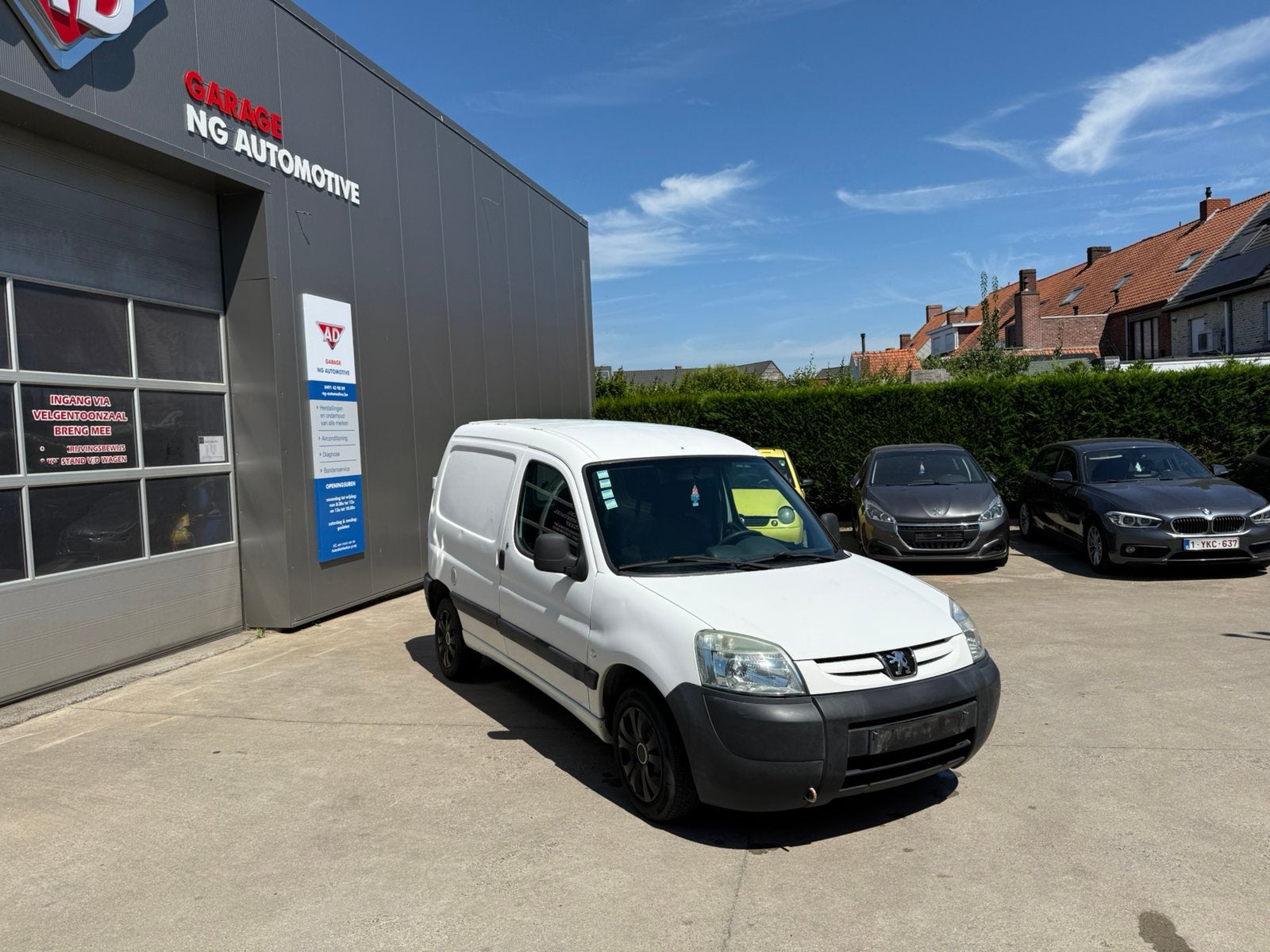 Peugeot partner 1.9td te koop, Achat, Entreprise, Boîte manuelle, Diesel
