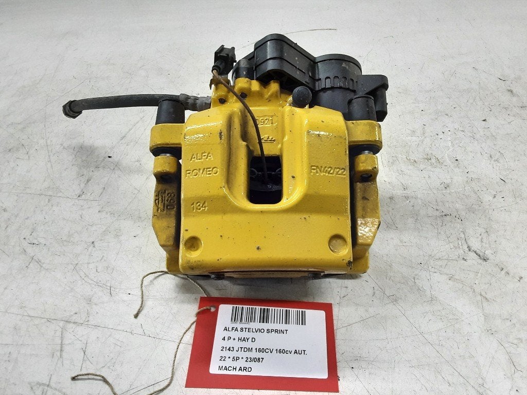 ETRIER DE FREIN ARRIÈRE DROIT Stelvio (949) (00505415000), Mevr. I. Hauben, Utilisé, Alfa Romeo, Rue de l'Espoir 34 34
4030  GRIVEGNÉE, BE