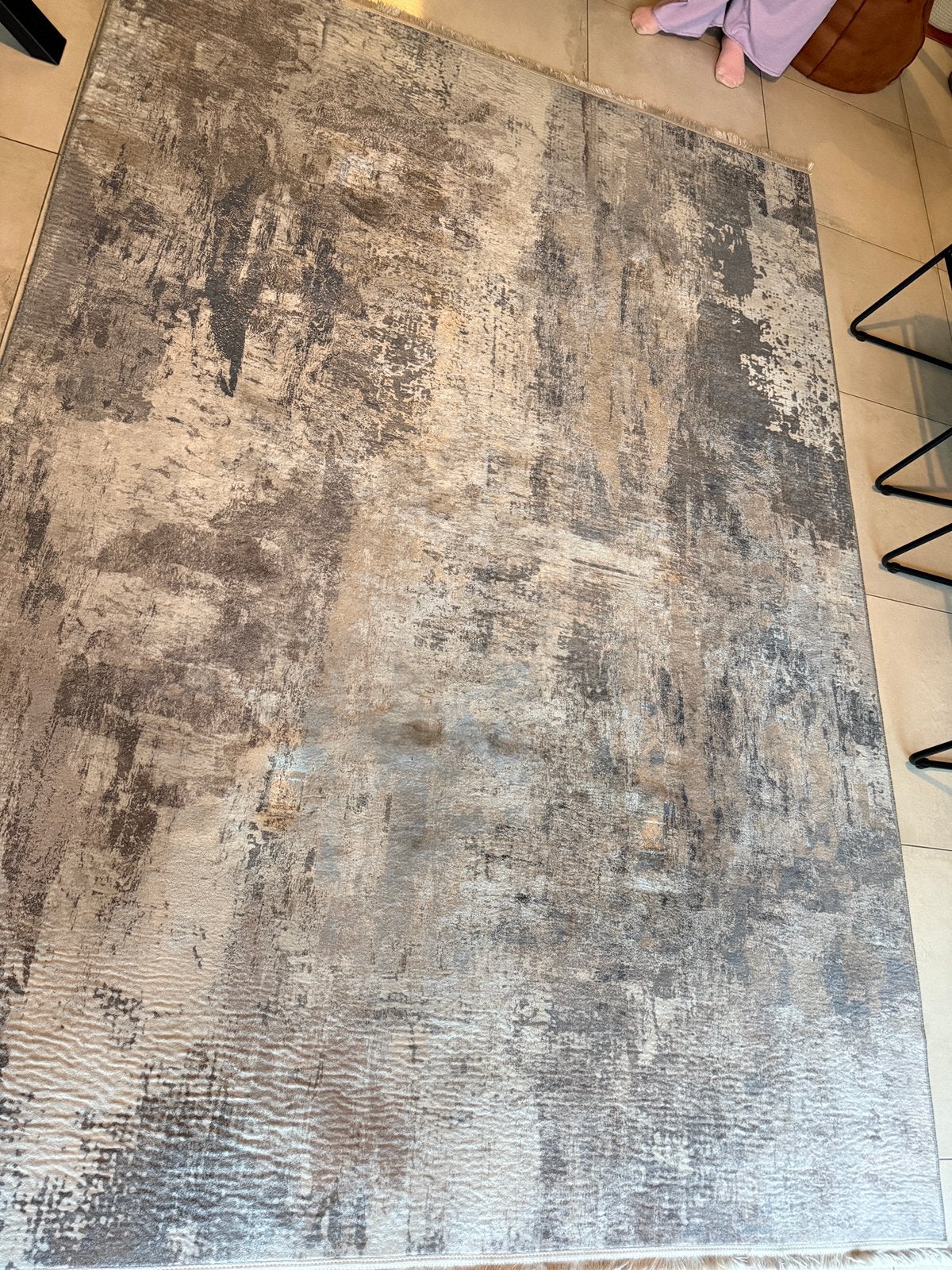 Deux Tapis a vendre 2 x 3, Maison & Meubles, Tres beau, 200 cm ou plus, 200 cm ou plus, Noir