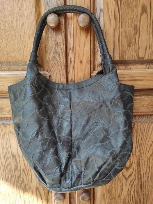 Sac de la marque Hobo en cuir noir avec poignées tressées, Enlèvement ou Envoi, Utilisé, Noir, Sac à bandoulière