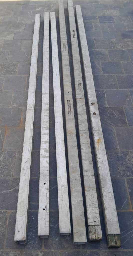 metserprofielenMetser, Bricolage & Construction, Quincaillerie & Fixations, Enlèvement, Utilisé, 250 mm ou plus, Autres types