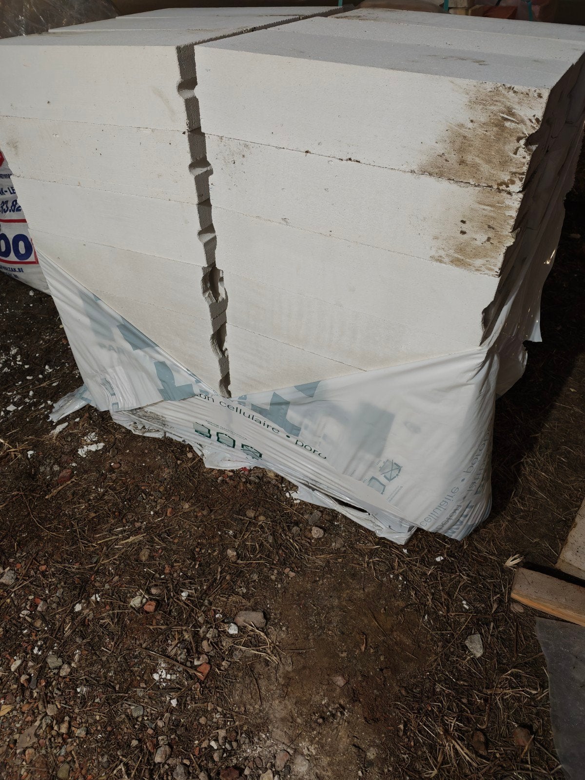Ytong blokken 60lx15bx25h, Enlèvement, Comme neuf