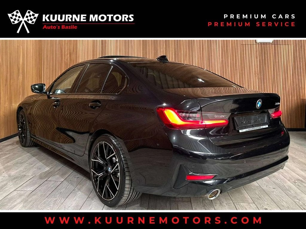 BMW 3 Serie 330 e SportLine Alu19"/OpenDak/Acc/SportZet/Lede, Auto's, Automaat, Euro 6, 4 cilinders, Zwart