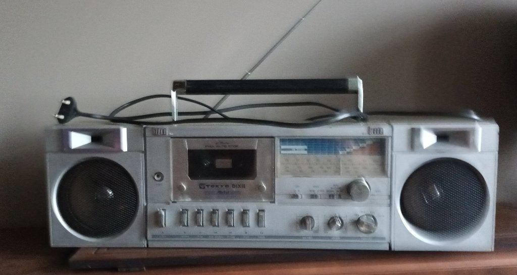 Retro radiocasette, Ophalen, Audio en Video