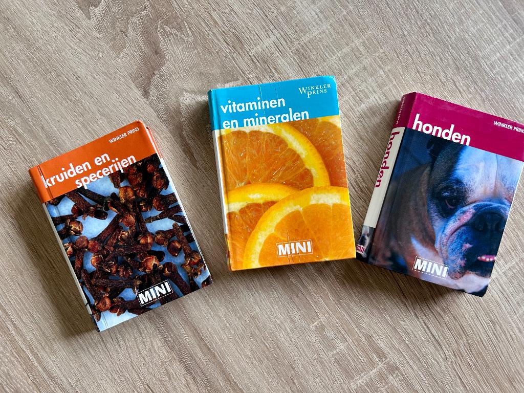 3 mini-encyclopédies Winkler Prins, Livres, Enlèvement ou Envoi, Tome à part, Général, Utilisé