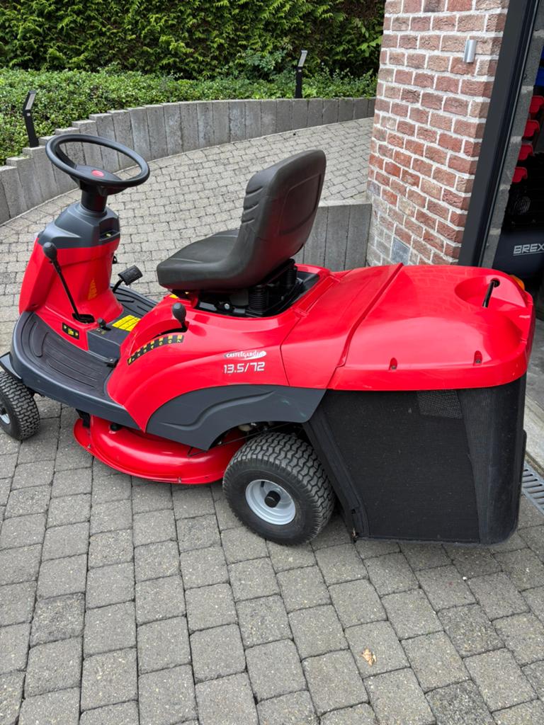 A vendre tracteur tondeuse Castelgarden 72 cm., Enlèvement, Comme neuf, Bac de ramassage