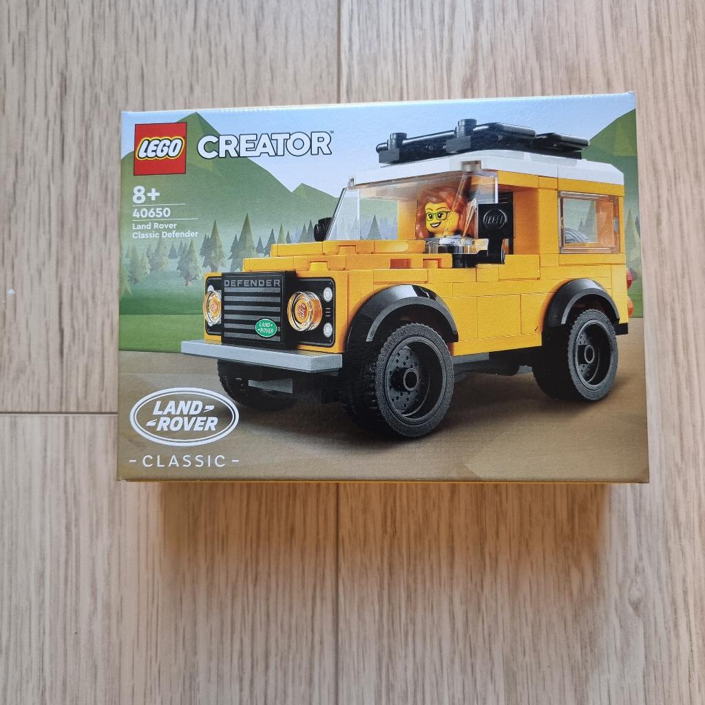 Lego Creator Land Rover Classic Defender, Lego, Nieuw, Ophalen of Verzenden, Compleet