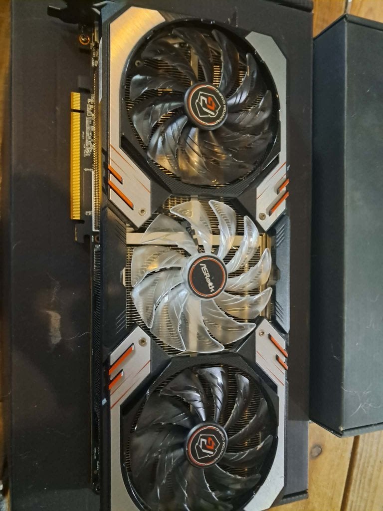 ASRock Radeon RX 6900 XT Phantom D OC 16GB Graphics Card, Computers en Software, Gebruikt, AMD, GDDR6, Ophalen of Verzenden