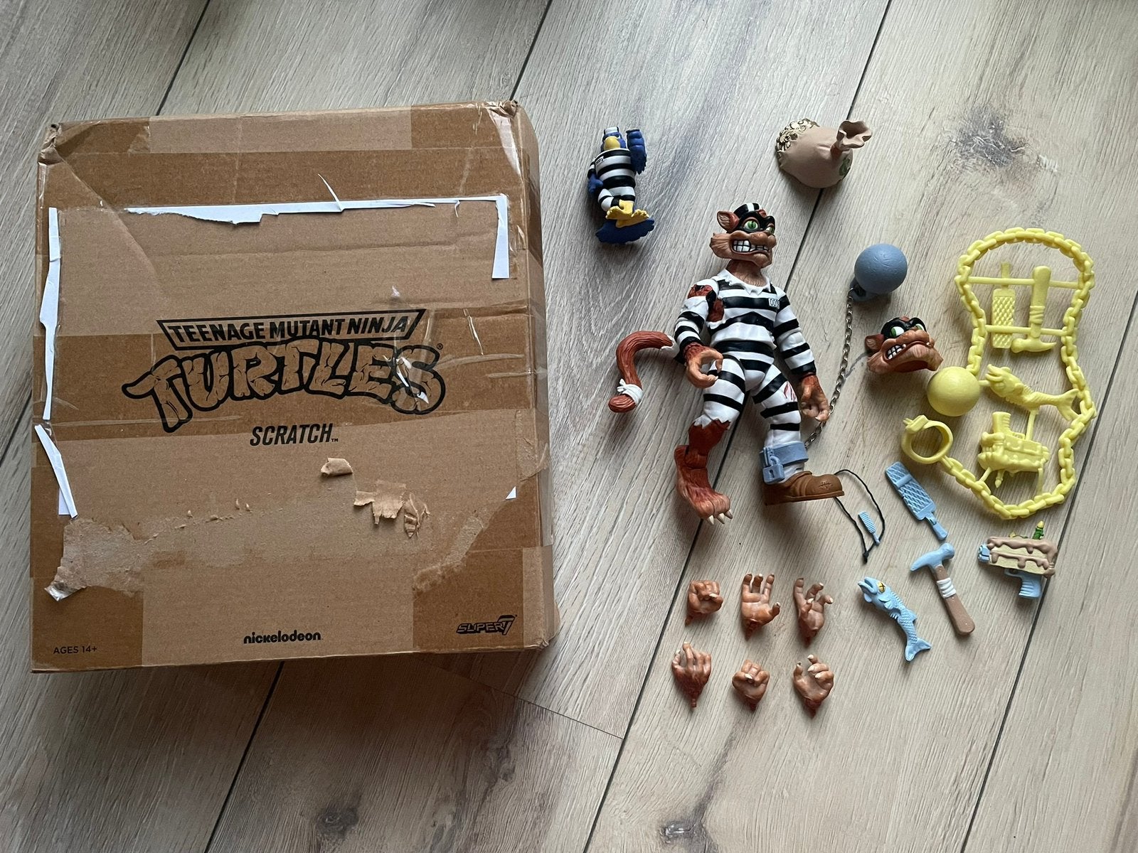 Tmnt super7 scratch, Verzenden, Zo goed als nieuw