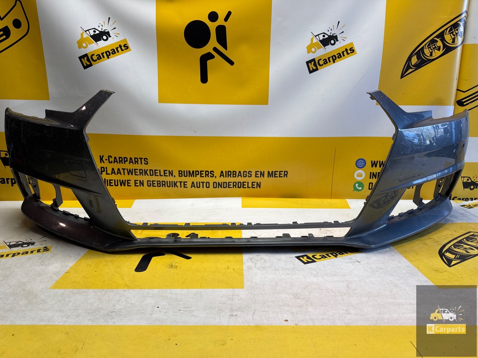 AUDI A4 8W VOORBUMPER PDC 16-20 BUMPER 8W0807437, Info@fabrikant.eu, Audi, Bumper, Fabrikant BV