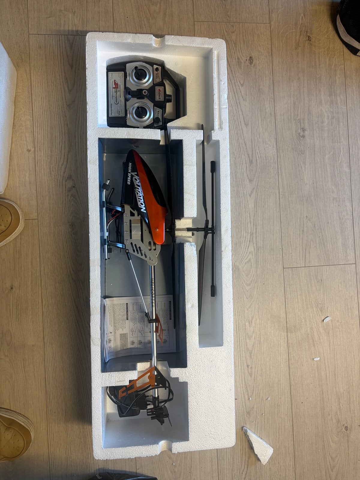Volitation Falcon 3D RC-helikopter te koop. Oranje/ zwart, Hobby & Loisirs créatifs, Modélisme | Radiocommandé & Téléguidé | Hélicoptères & Quadricoptères