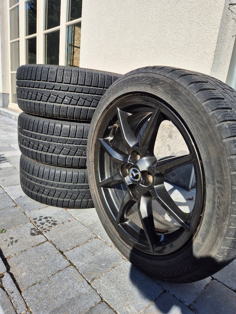 Velgen Mazda MX5 - winterbanden, Auto-onderdelen, Ophalen, Gebruikt, Velg(en), 16 inch