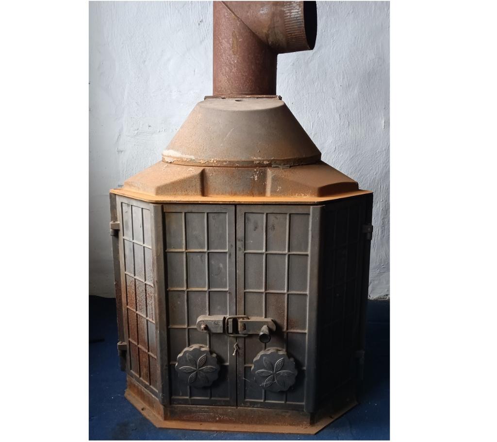 Inbouw cassette voor hout kolen, Huis en Inrichting, Kachels, Ophalen, Gebruikt, Houtkachel, Inbouw