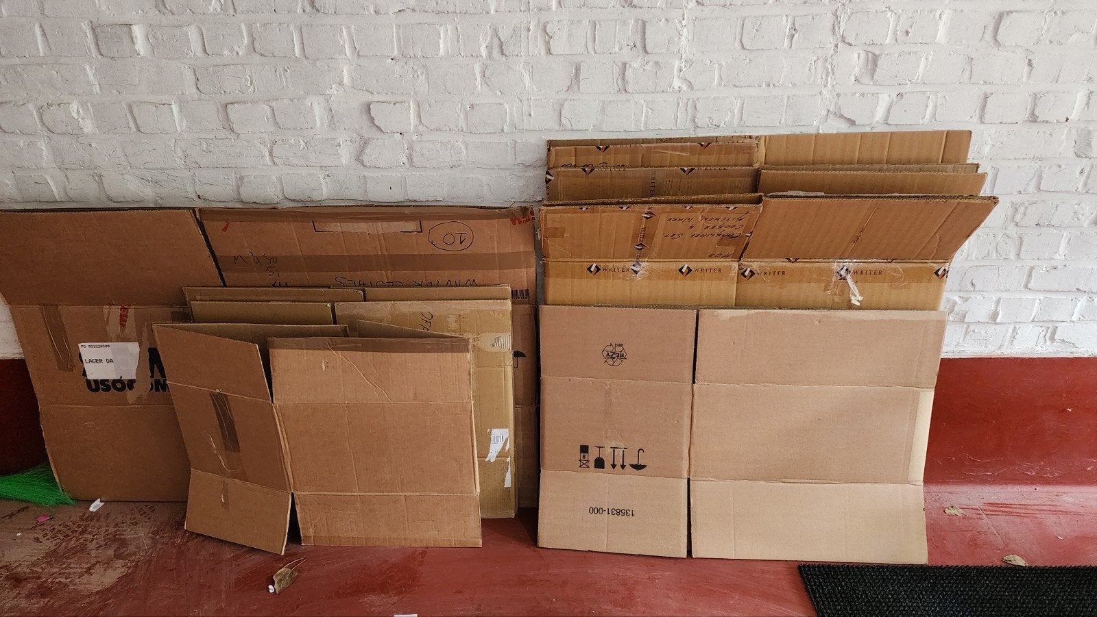 Verhuisdozen 10 nos, Ophalen, Gebruikt
