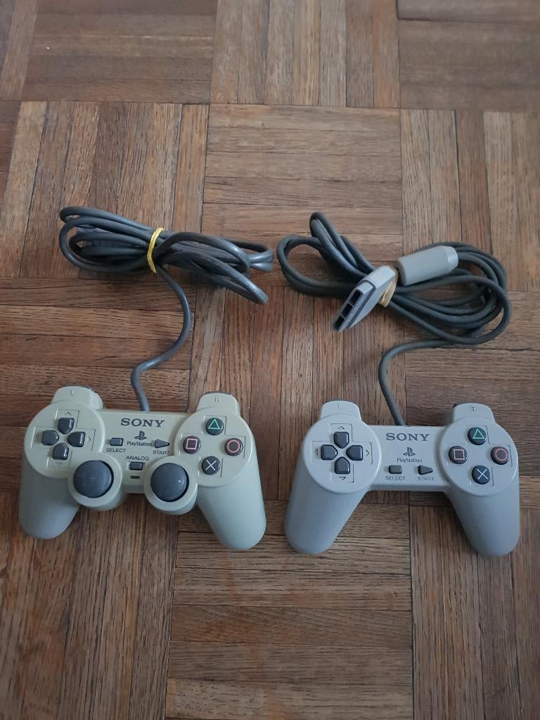 PS1-controllers, Ophalen, Gebruikt, Met 2 controllers