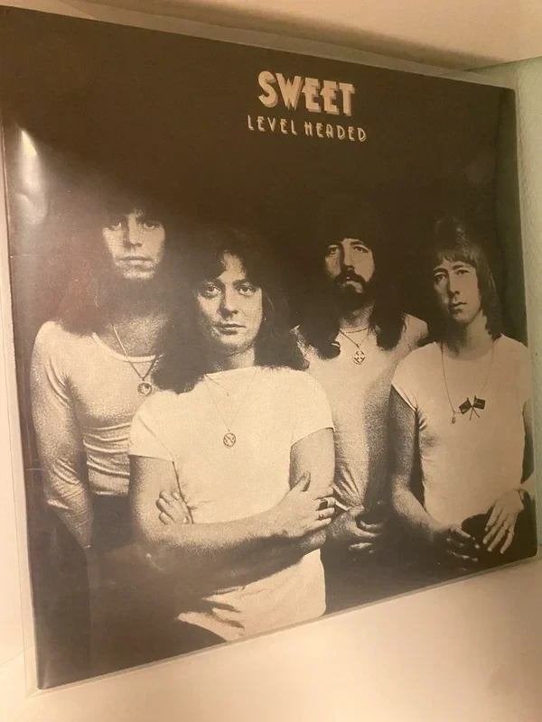 Sweet – Level Headed - Netherlands 1978 (J), LP, Avec pochette intérieure, Utilisé, Envoi